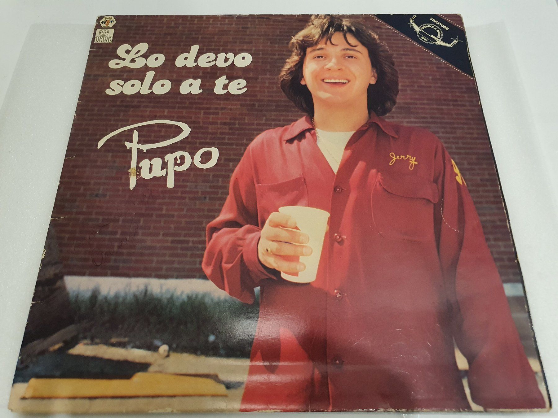 Dischi in vinile: Pupo – Lo Devo Solo A Te – Usato da Uster venduto da Vinyl-Leidenschaft
