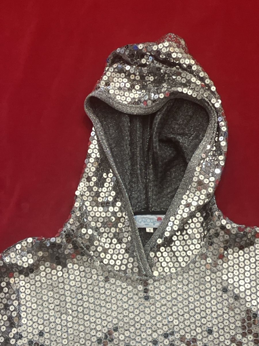 Maglioni & Felpe: Pullover mit Pailetten CAROLL PARIS Grösse 2 neuwertig – Usato da Muralto venduto da jac_hkz5 2