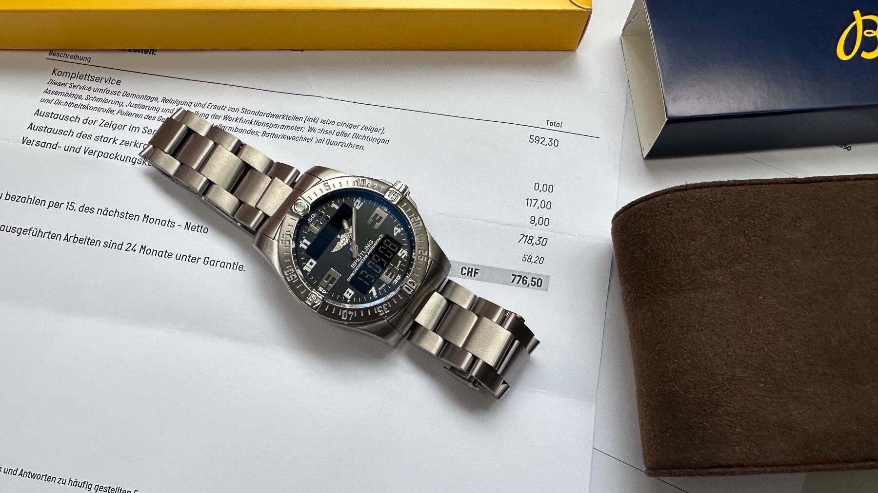 Breitling Orologi: Breitling Aerospace Evo E79363 ab Breitling Full Service – Usato da Ittigen venduto da Dinoe 5