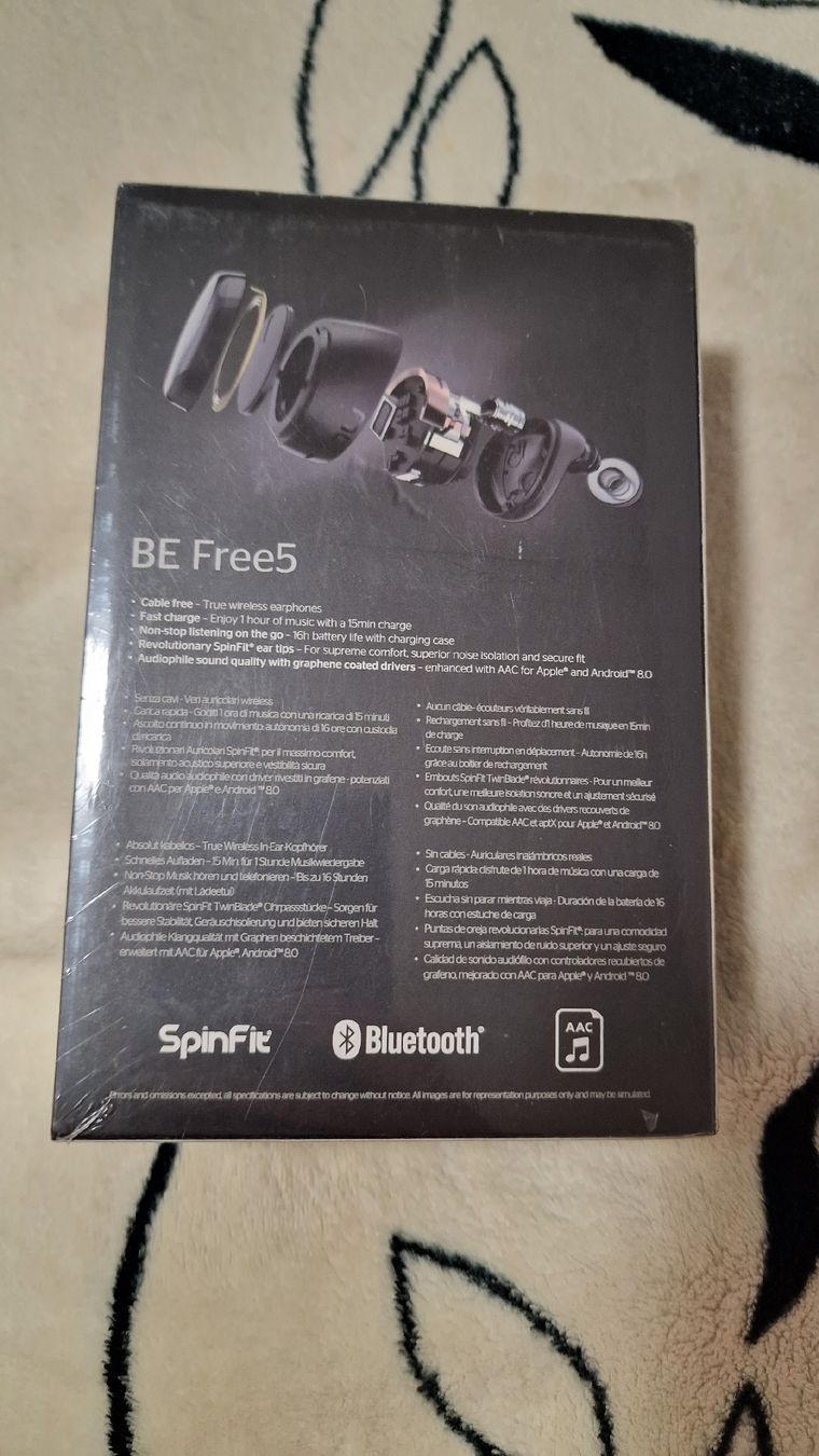 Cuffie: Wireless Bluetooth Kopfh-Optoma NuForce BE Free5 new – Nuovo e nell'imballaggio originale da Zürich venduto da SergZ 1