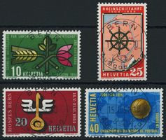 1954  Werbemarken - Ersttag Voll Stempel ET - deutsch·dt