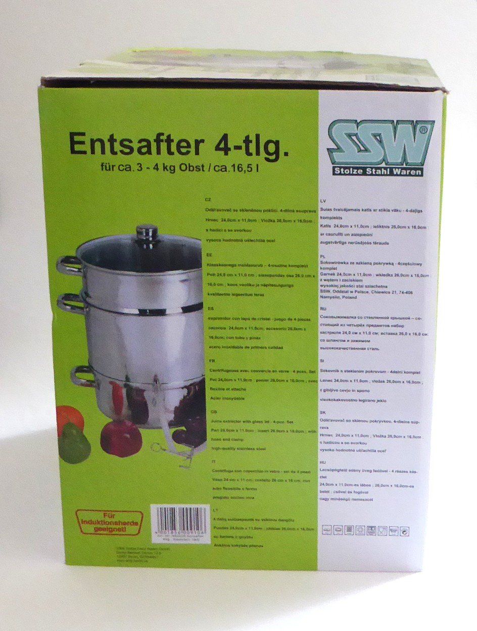 Elettrodomestici da cucina: Dampf-Entsafter 4-tlg. – Usato da Mauren venduto da Yeelen 1