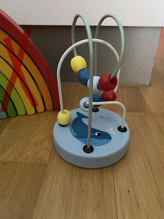 Jouets: Kleines Labyrinth mit Holzperlen – D'occasion à Bern par Mondol