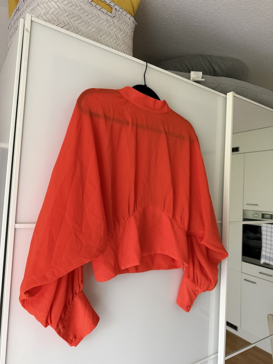 Zara Camicette: Zara Bluse orange Gr. L – Usato da Wil SG venduto da xrnvani