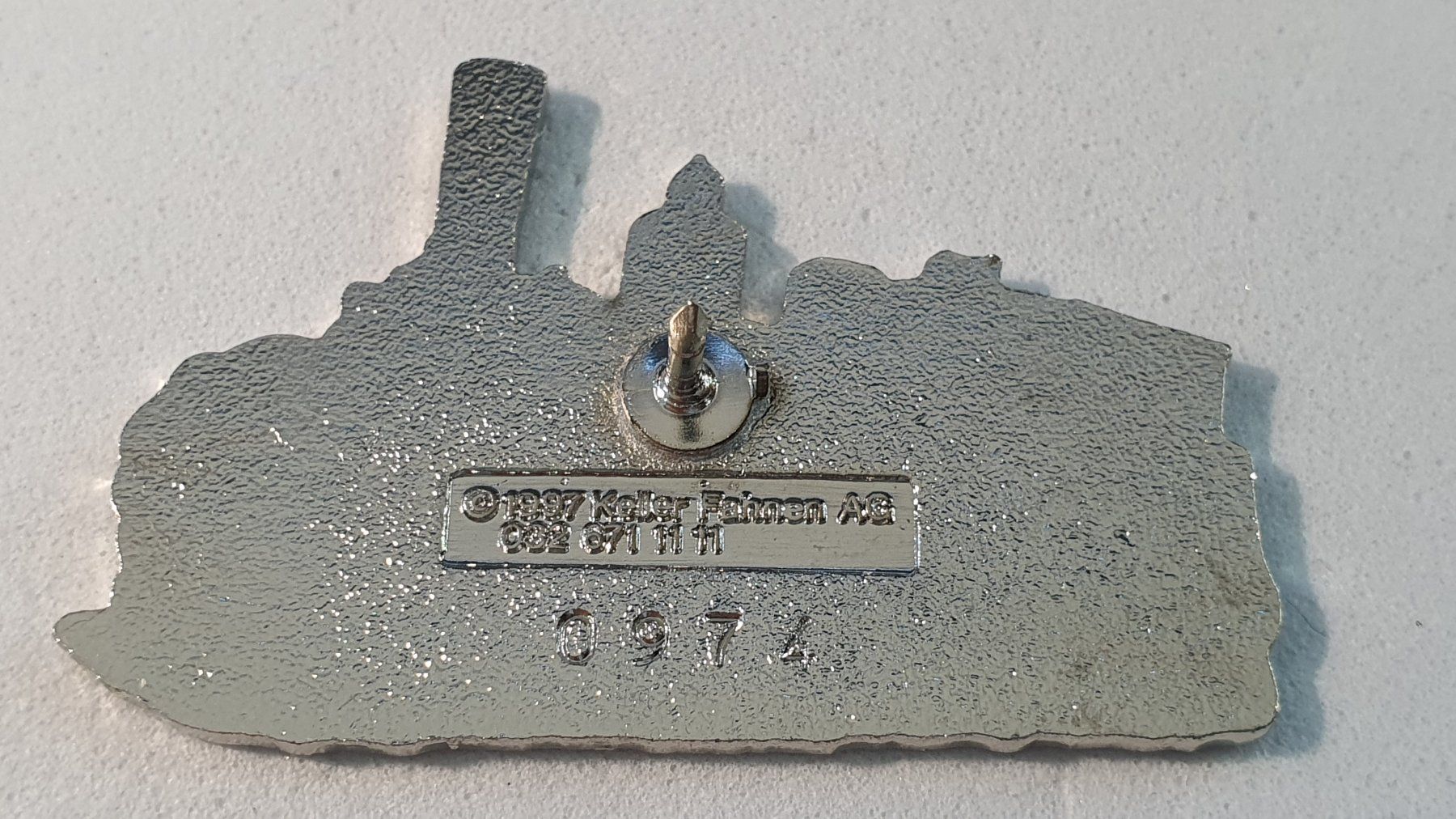 Plaketten & Abzeichen: Z986 - Pin Dampflokomotive – Gebraucht aus Reinach BL von Boston-Verkauf 1