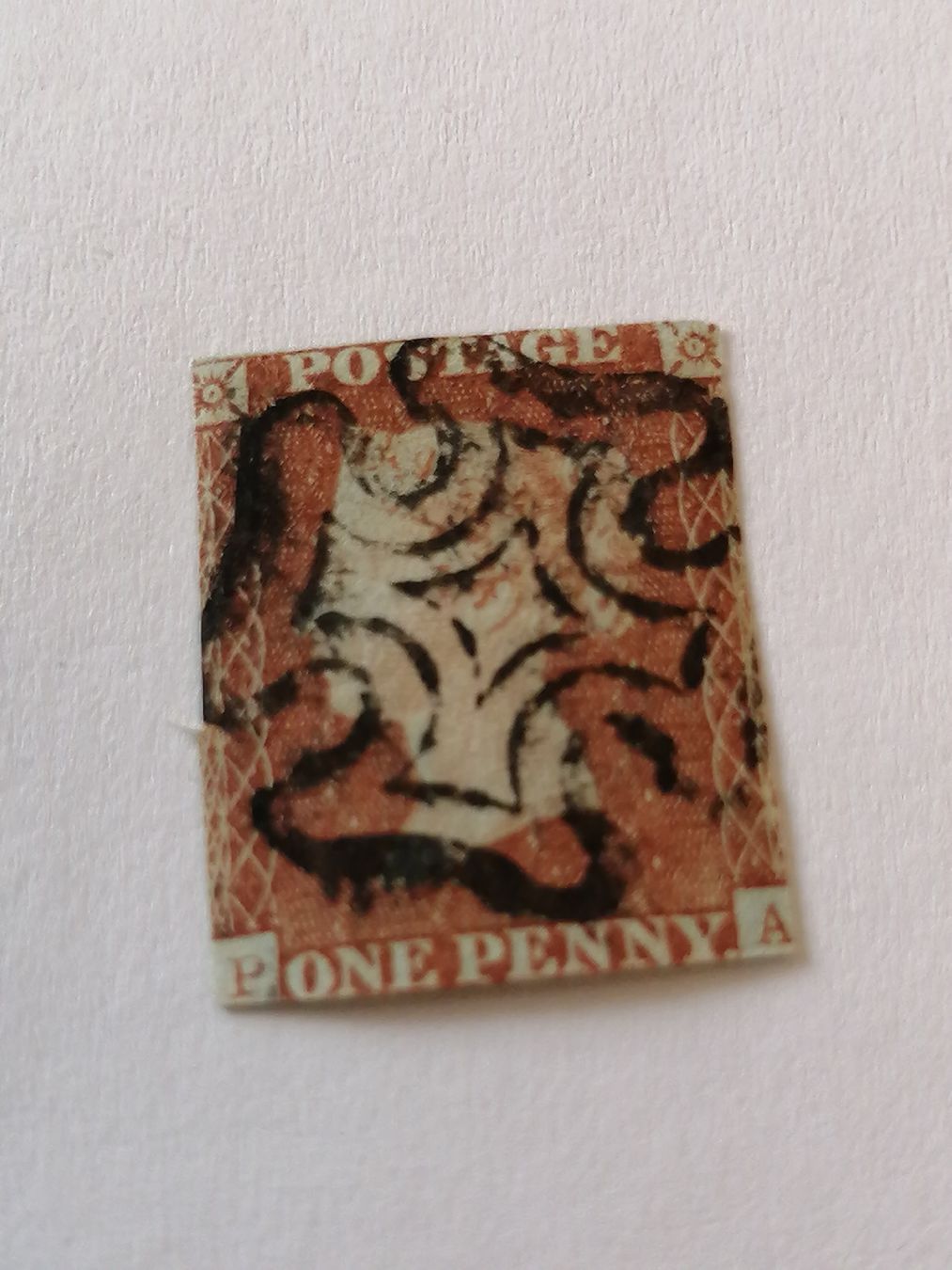 Tutti i francobolli: One Penny Red 1841  – Usato da Happerswil venduto da tschergi