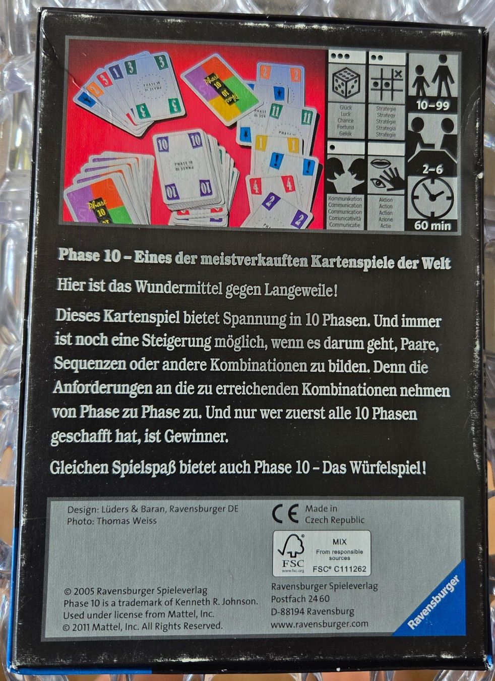 Ravensburger Giochi: Phase 10 Kartenspiel U.S. Ravensburger – Nuovo (secondo la descrizione) da Gossau SG venduto da oreliefredy 2