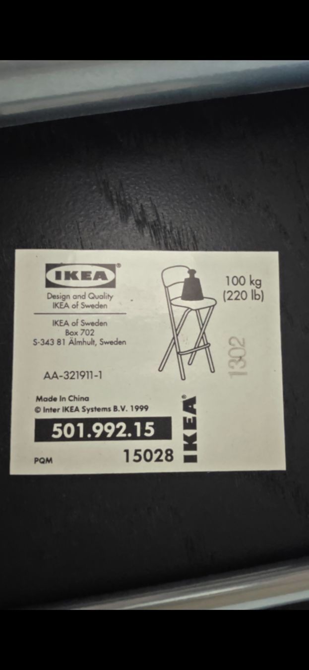 Ikea Sgabelli: Barhocker schwarz – Usato da Gwatt (Thun) venduto da Julie-K 1