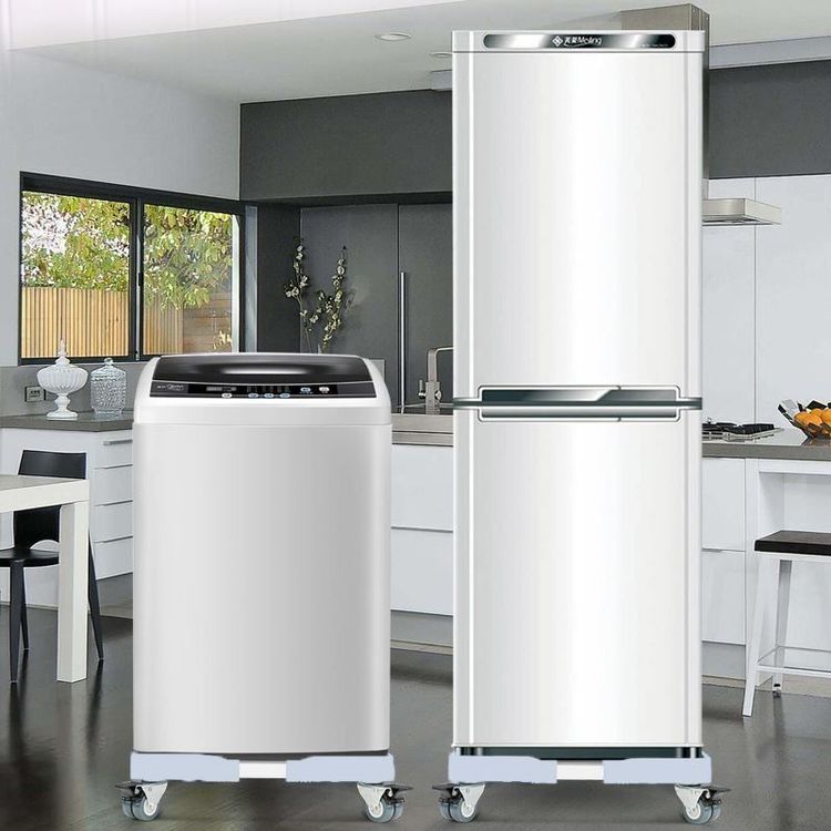 YIYIZI Waschmaschinen Untergestell - Verstellbarer Möbelroller Bis 300kg