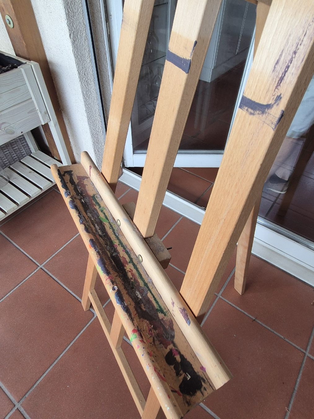 Cavalletti: Staffelei Holz Gebraucht – Usato da Pfungen venduto da Sonnestern 1