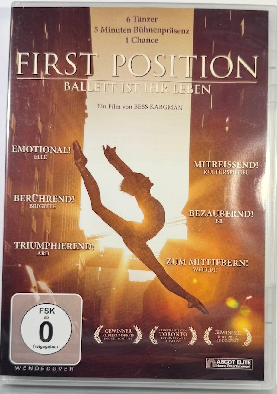 Tutti i DVDs: DVD FIRST POSITION - BALLETT IST IHR LEBEN – Usato da Wisen venduto da gigisna