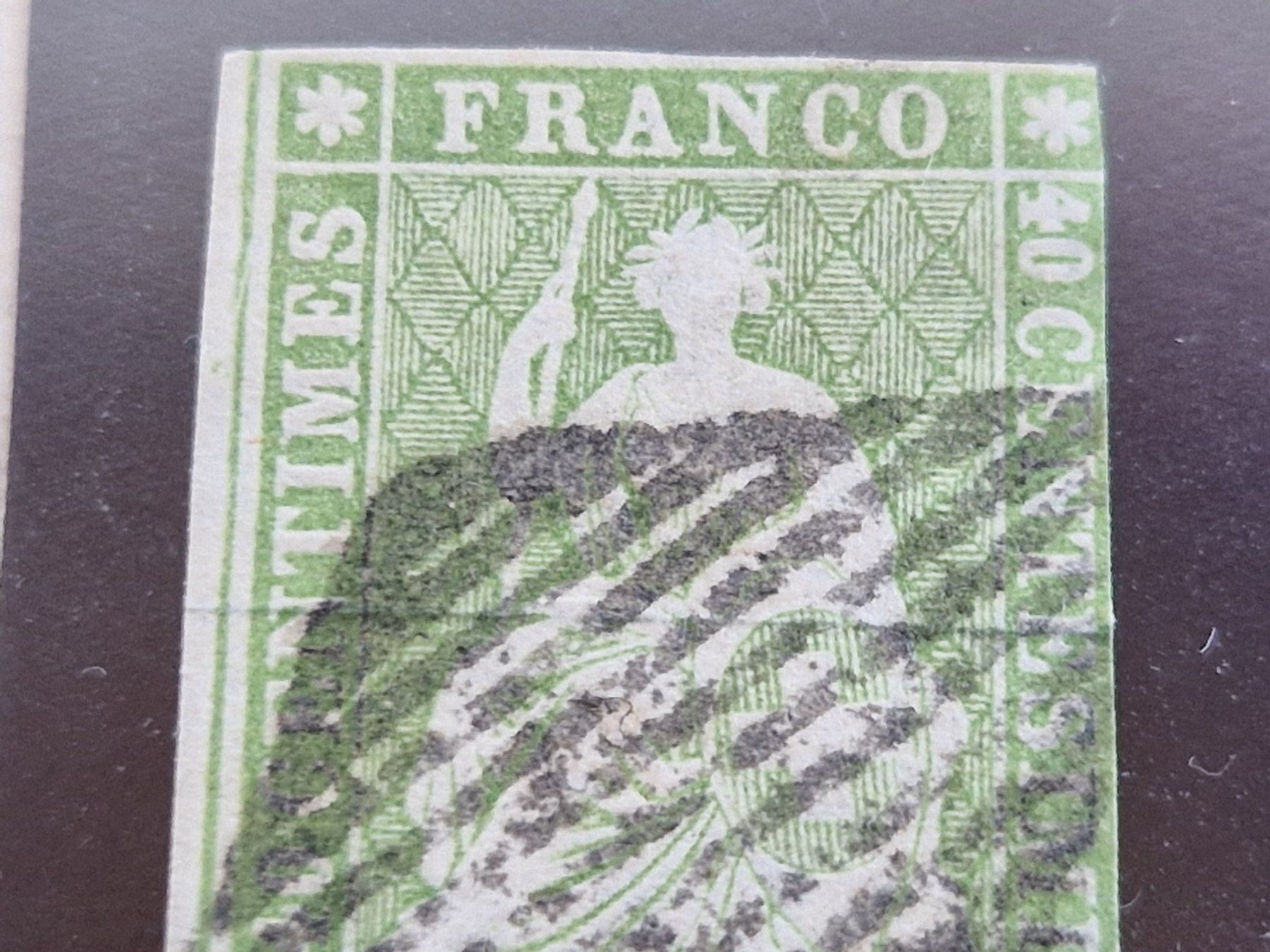 Tutti i francobolli: Strubel 26A, ab 1.- – Usato da Burgdorf venduto da Glossy01 1