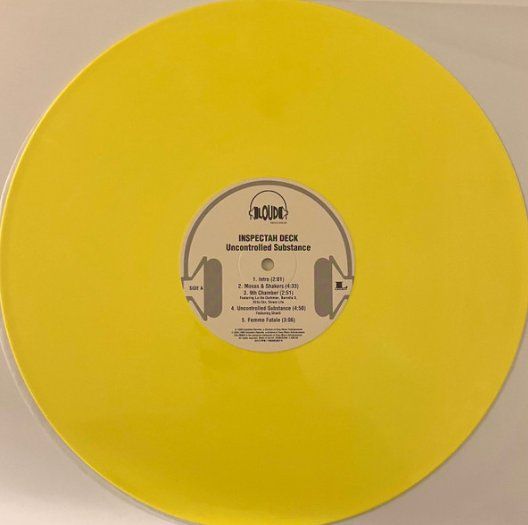 Vinyles: Vinyle Inspectah Deck Uncontrolled Substance édition jaune – Neuf (Voir description) à St-Prex par kro_7jxt 2