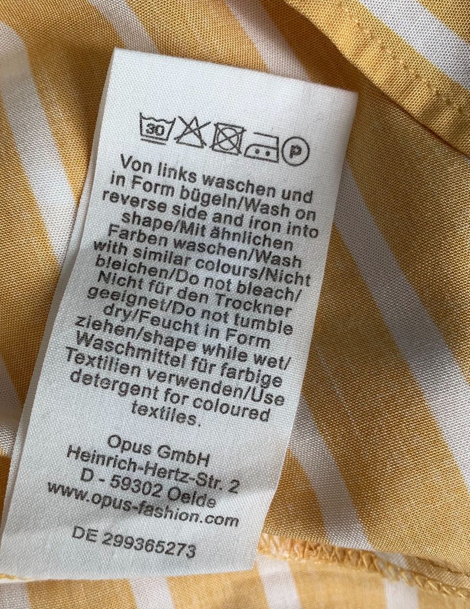 Opus Top: Superbe top rayé 100%viscose OPUS ouvert dans le dos t.42 – Nuovo (secondo la descrizione) da Martigny venduto da only__you 8