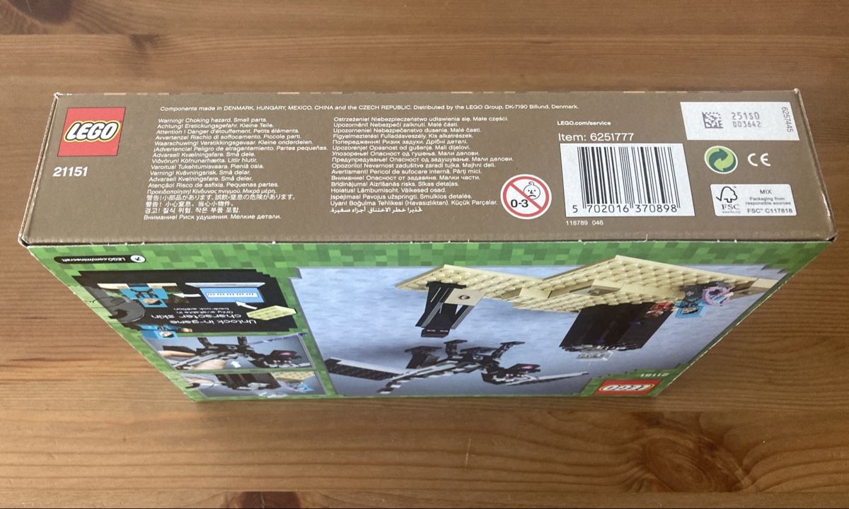 Lego Baukästen: Lego Minecraft 21151 Enderdrache NEU! – Neu und originalverpackt aus Chur von Wuku456 3