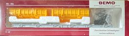 H0m Bemo 2281 109 RhB Rp-w 8359 Neu OVP