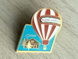 Pin bank aufina Heissluftballon