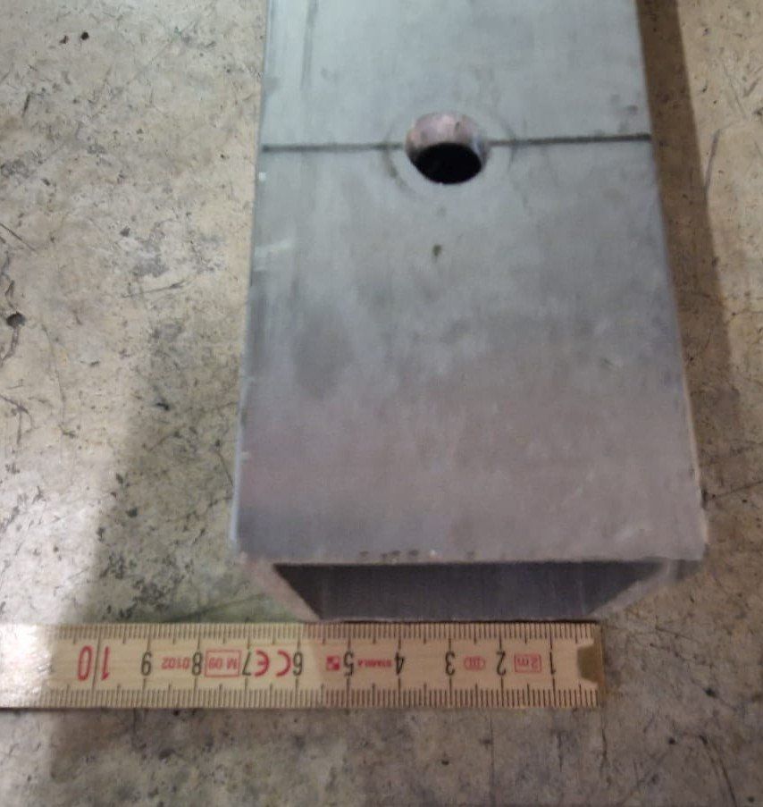Profile: Aluminiumprofile 60 × 60 × 5 mm, 183 cm lang – Gebraucht aus Seengen von Pfoesu07 2