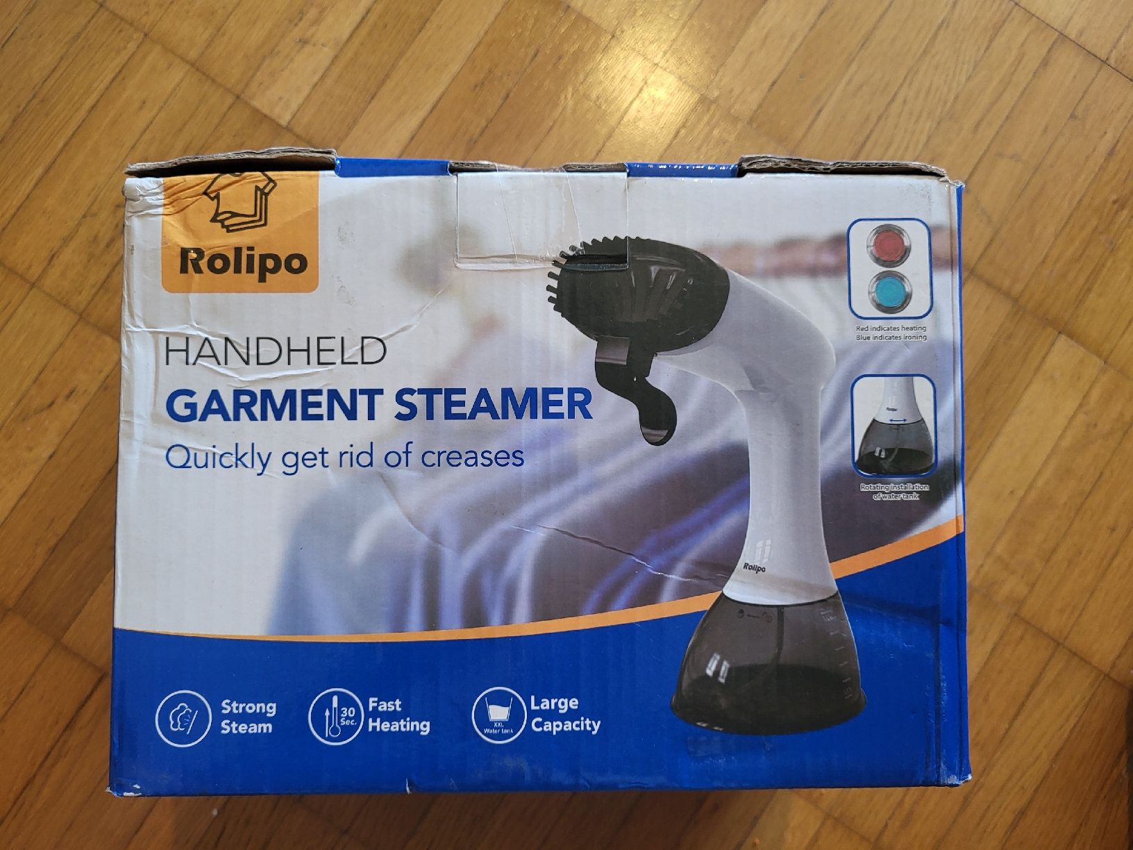Dampfreiniger: Rolipo Handheld Garment Steamer HY-128  – Neu (gemäss Beschreibung) aus Riniken von Melanie910