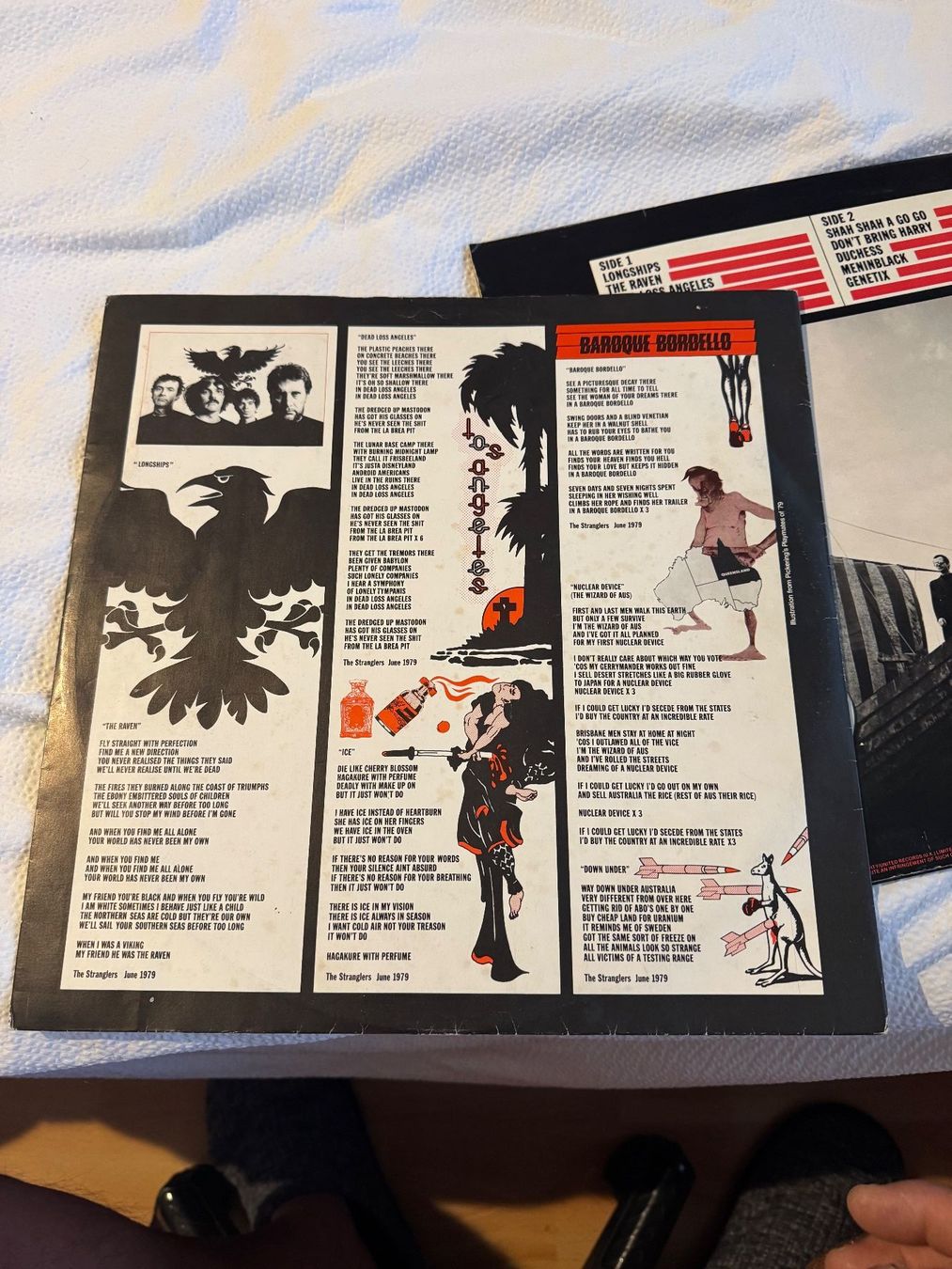 Dischi in vinile: THE STRANGLERS--THE RAVEN – Usato da Delémont venduto da pinguino6 6