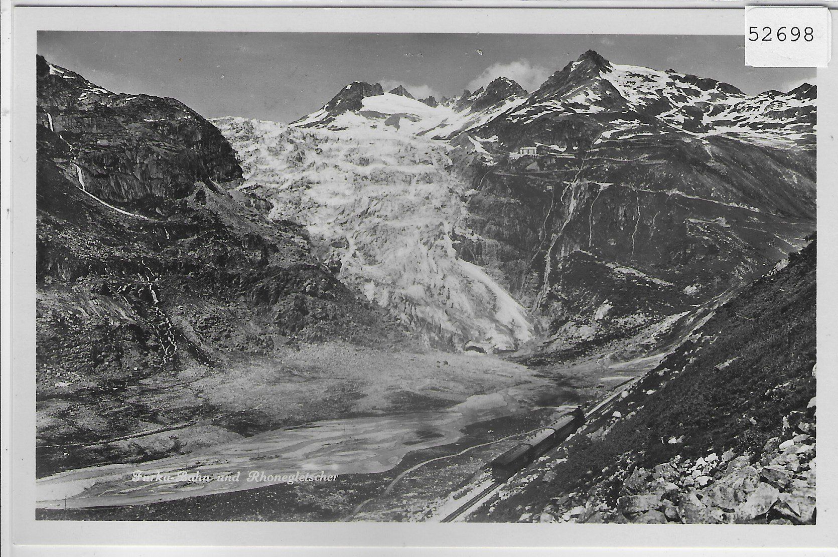 Cartoline postali: Furka-Bahn und Rhonegletscher – Usato da Ettingen venduto da Kartenplanet