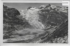 Furka-Bahn und Rhonegletscher