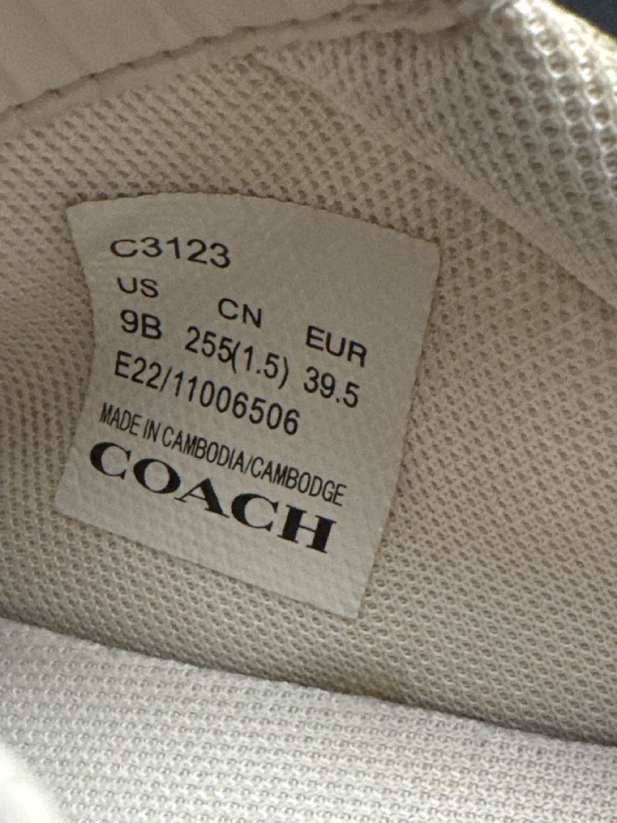 Coach Damenschuhe: COACH Turnschuhe Gr 39.5 eher 40 – Gebraucht aus Rüti ZH von Sugus99 5