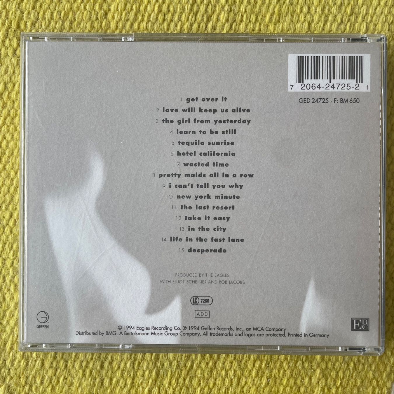 CD: EAGLES-HELL FREEZES OVER – Usato da Rorschacherberg venduto da CD-Roli 1