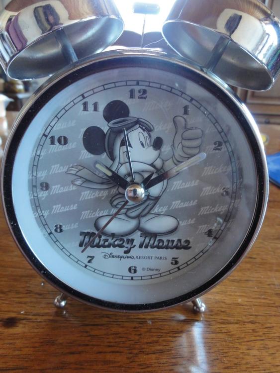 Réveil matin Mickey vintage