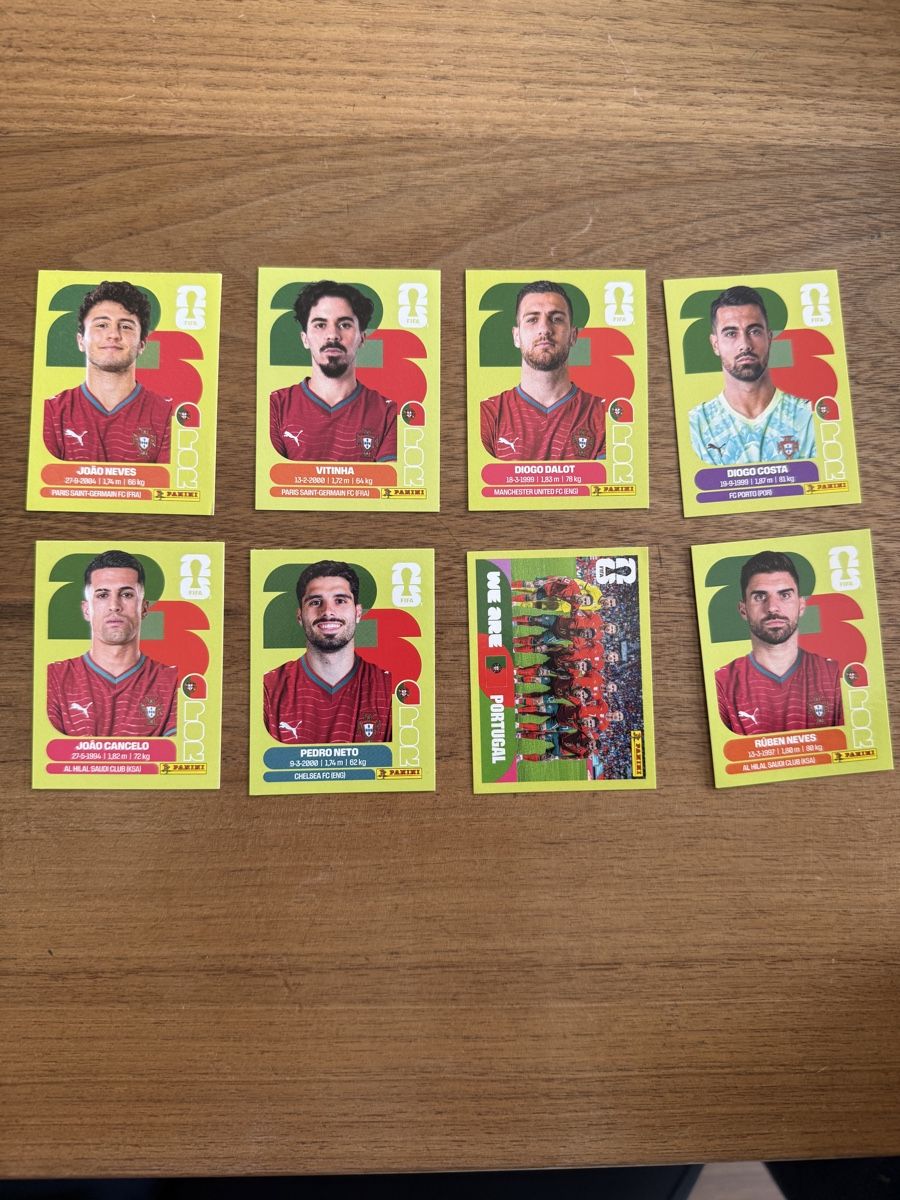 Panini Carte collezionabili: Portugal Team – Nuovo (secondo la descrizione) da Kilchberg ZH venduto da Wallissa