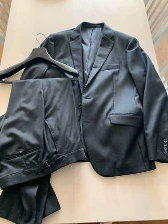 MONOGRAM Anzug  Grau  Grösse 48  mit Side Adjusters