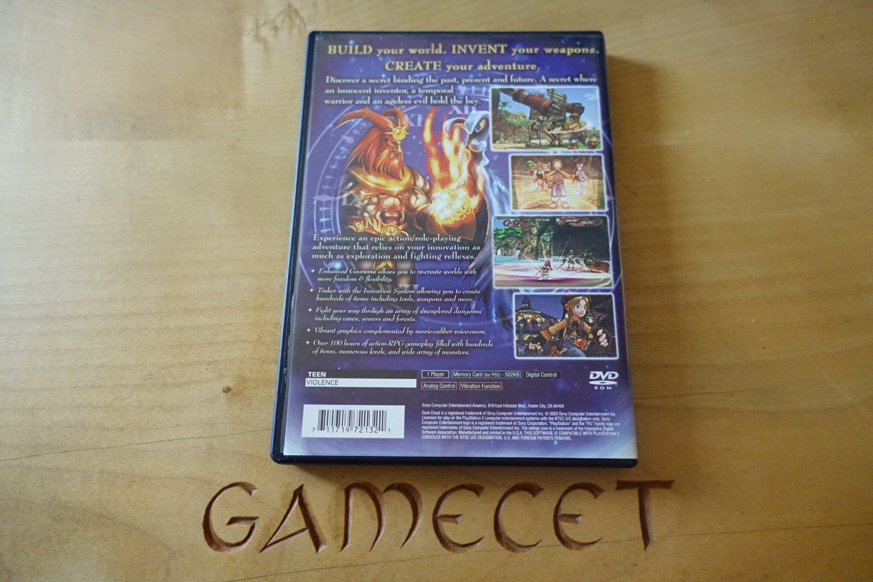 Sony Giochi: Dark Cloud 2 - Amerika – Usato da Steinach venduto da Gamecet 2