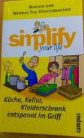 Buch Simplify your life Kueche Keller Kleiderschrank