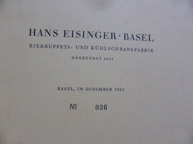 Xilografie: Basel,Eisinger,Bier-Buffets,Bierschau München,Kleinmichel – Usato da Lausen venduto da liesfisch 5