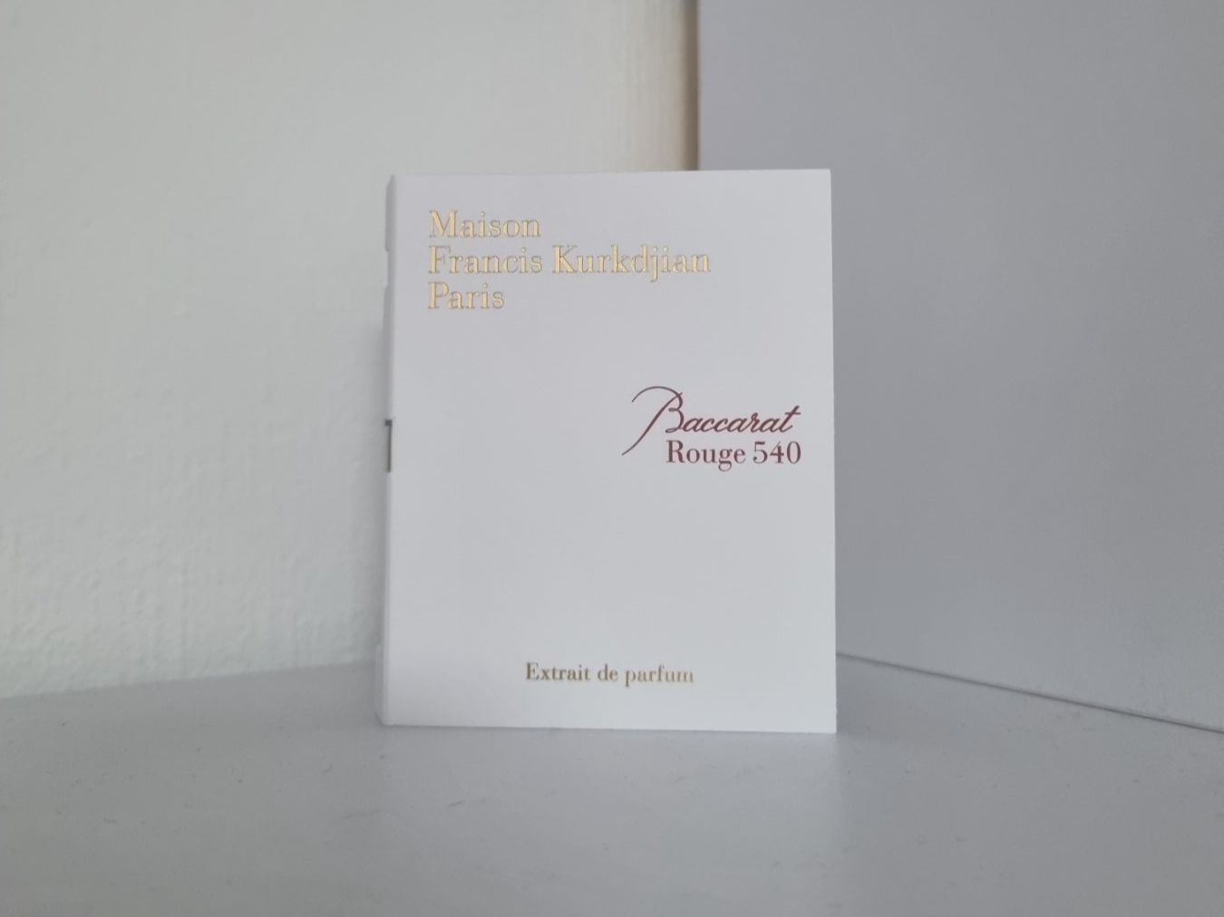 Kurkdjian Parfum & Eau de Toilette: MFK Baccarat Rouge 540 extrait, 2ml – Neu (gemäss Beschreibung) aus Jonen von Juliette_St 1
