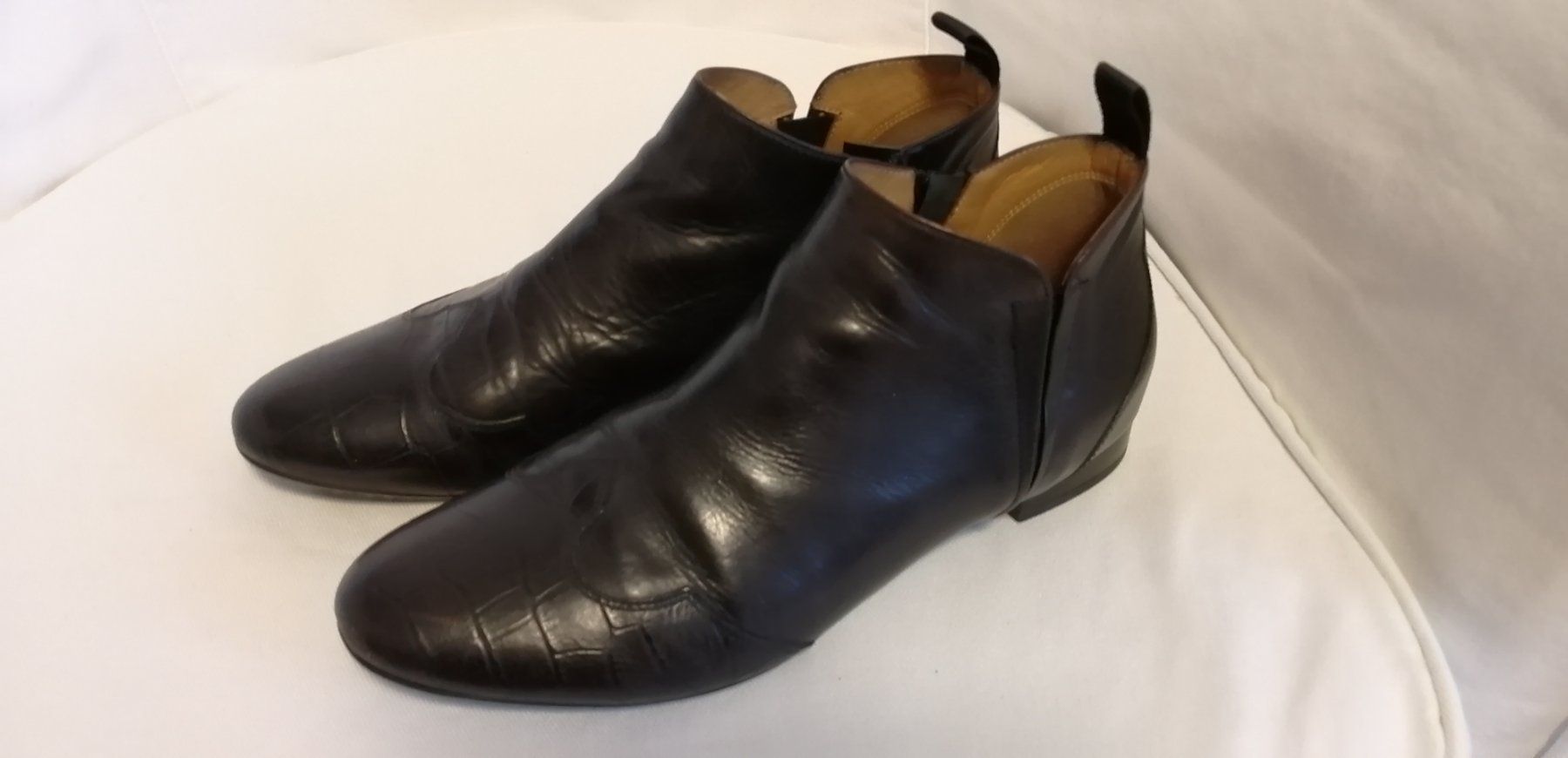 Scarpe da donna: Stiefeletten  Leder Asper Gr. 39,5 – Usato da Novazzano venduto da malu36