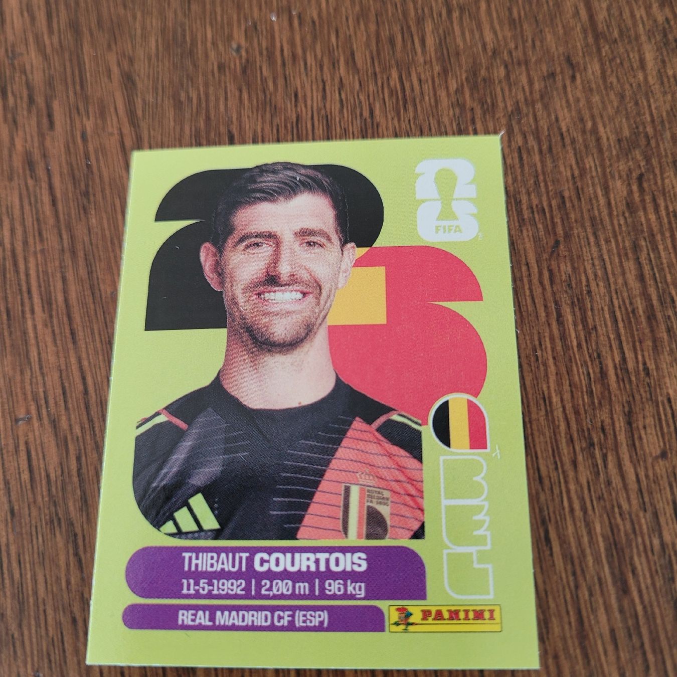 Panini Carte collezionabili: Panini26 Courtois – Nuovo (secondo la descrizione) da Winterthur venduto da Flomal