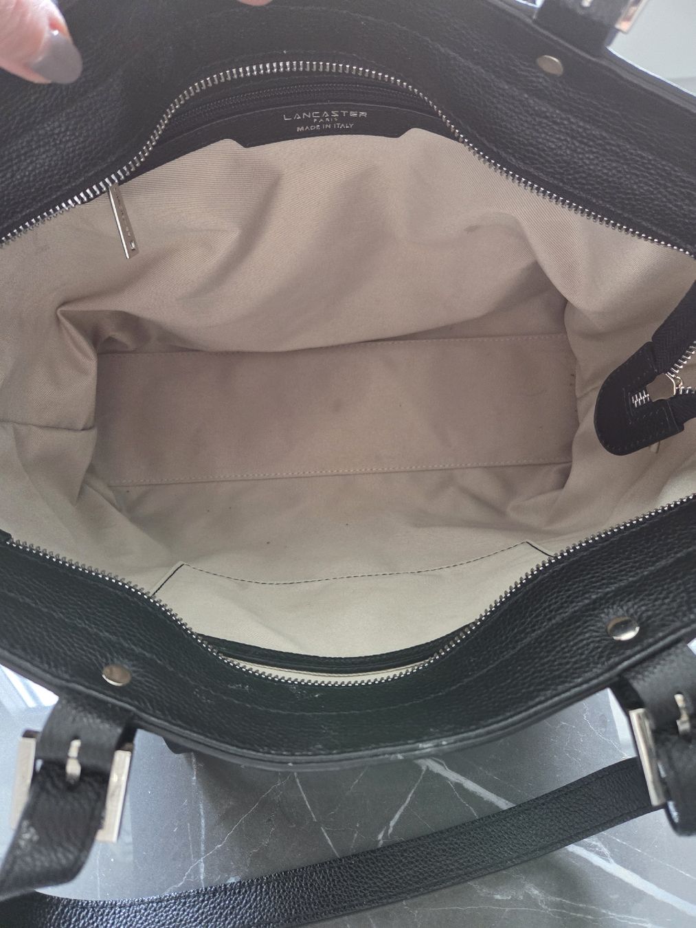 Lancaster Borse da donna: Schwarze Tasche von LEDER SCHMID – Usato da Rothenburg venduto da Vbrische 1