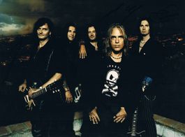 Helloween Autogramm signiert Foto 20x25cm Heavy Metal