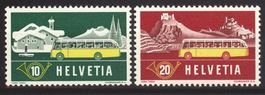1953, Sondermarken Alpenpost, ohne Falz **