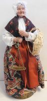 Figur Santon de Provence als Fischverkäufin