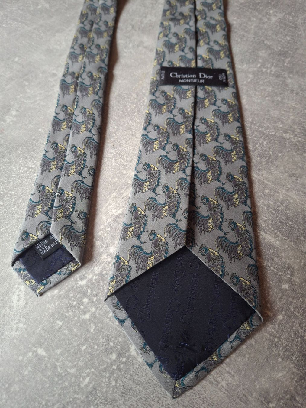 Dior Cravatte: Cravate 100% soie marque Christian Dior – Usato da Villiers venduto da san_jn5w 4