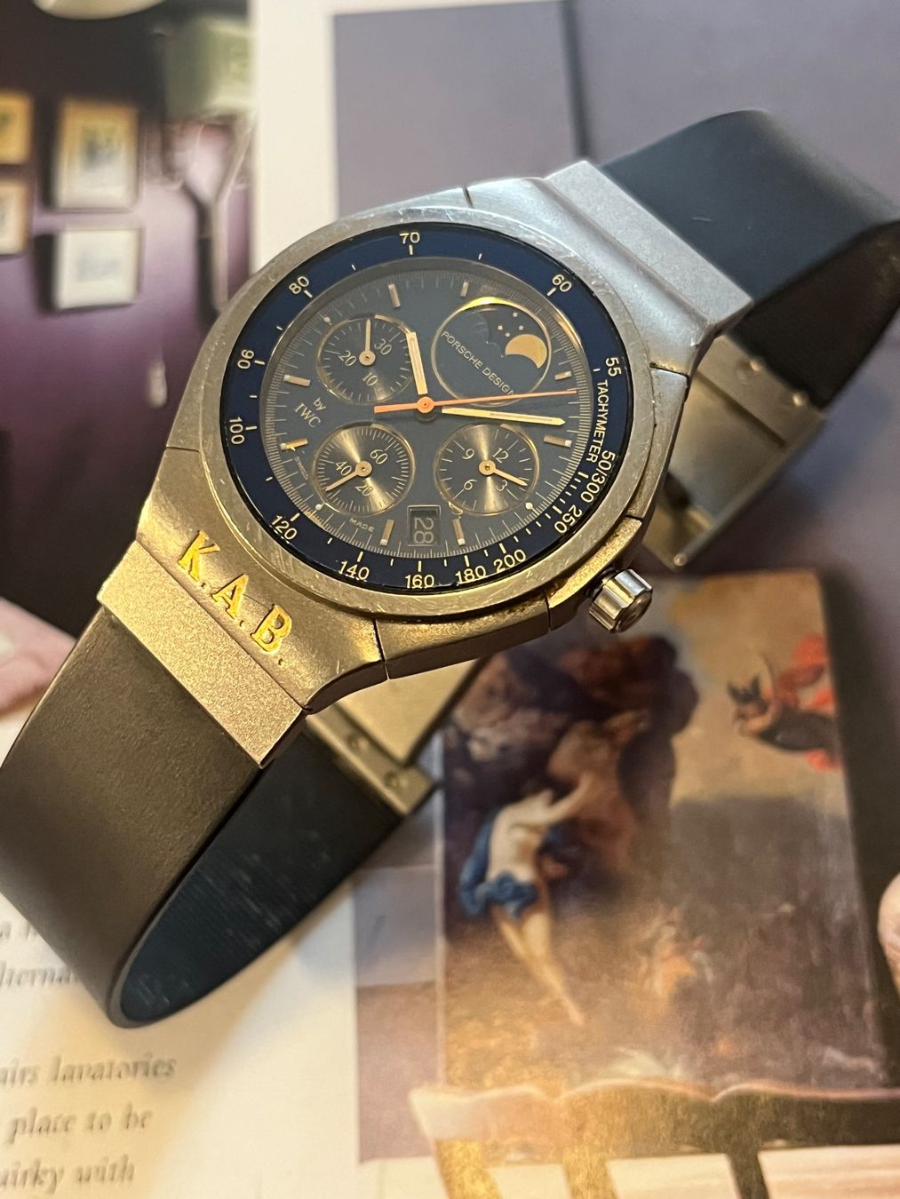 IWC Uhren: IWC Porsche Design Moonphase chronographe – Gebraucht aus GENEVE von hehakasapa 1