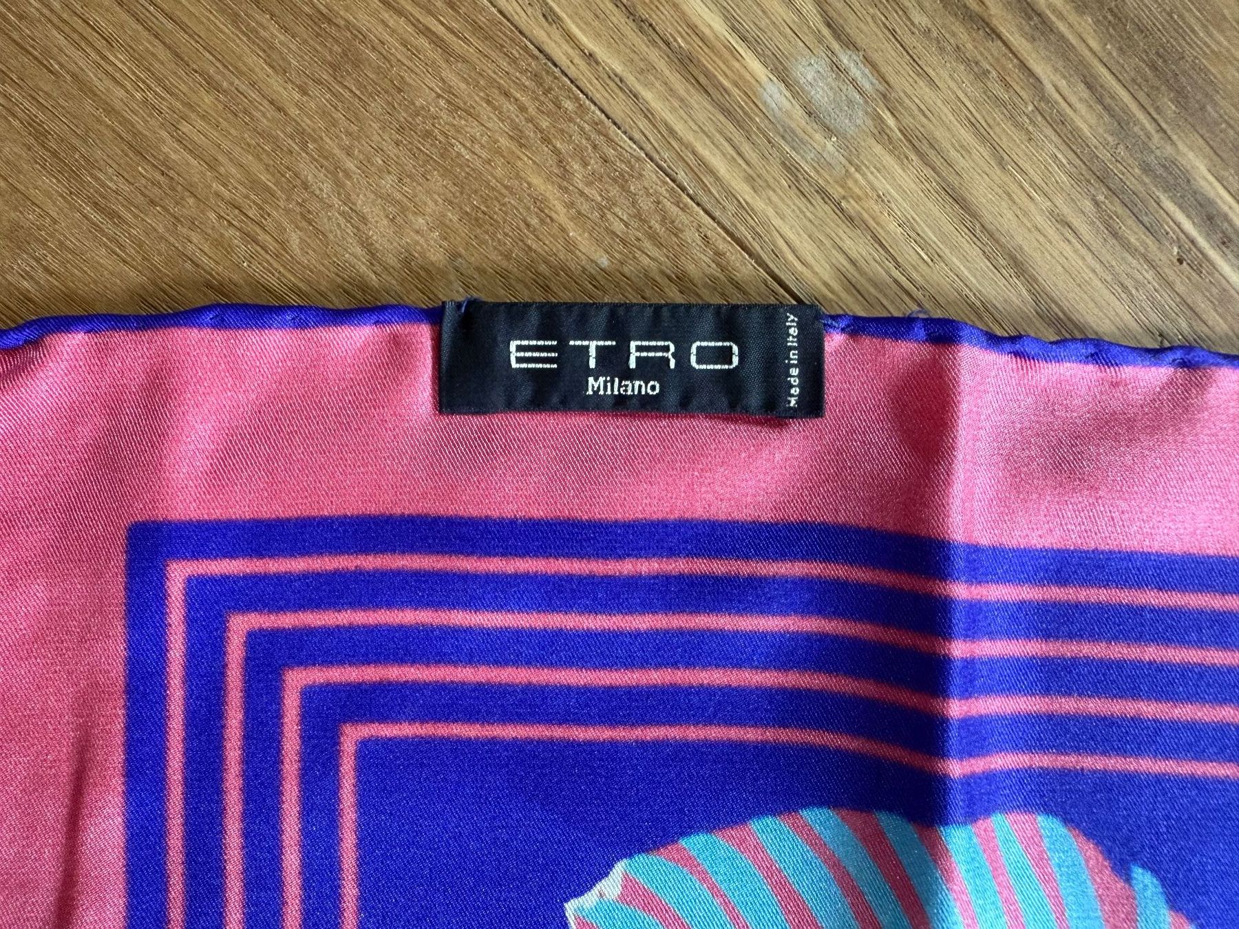Etro Foulards, Tücher & Schals: Etro Milano Seidentuch,  unbenutzt! – Neu (gemäss Beschreibung) aus Horgen von tsp_qr5b 1