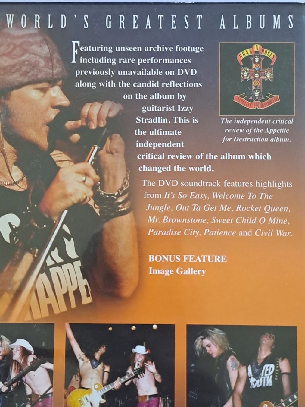 Tutti i DVDs: Guns N Roses DVD – Nuovo (secondo la descrizione) da Bitsch venduto da jajo79076 2