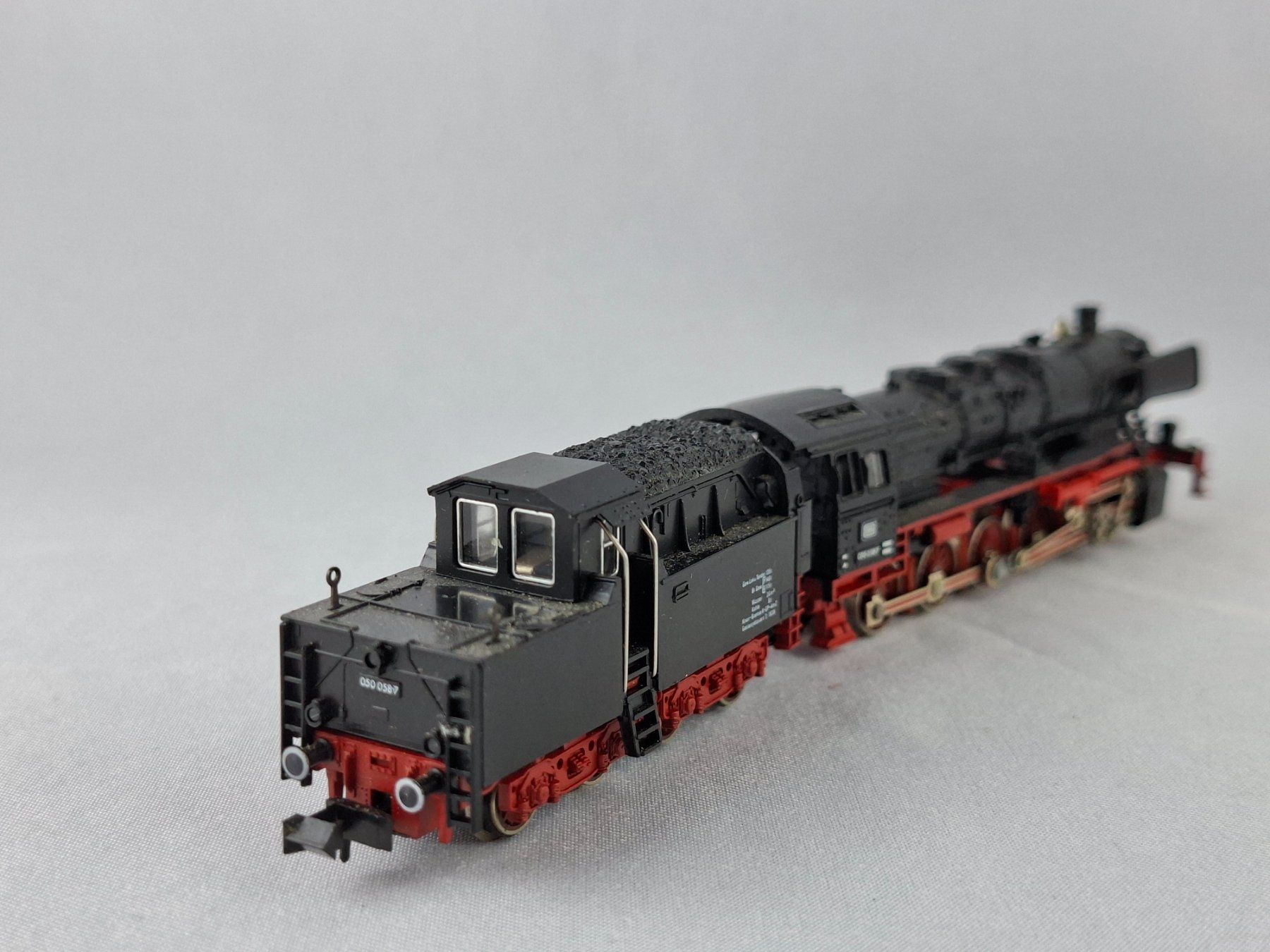 Fleischmann Modellini di ferrovie: Fleischmann 7175 DB Schlepptender, Kabinentender, Br050(DHL) – Usato da Birr venduto da waruco 3