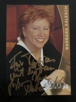 Signierte Autogrammkarte Richterin Barbara Salesch