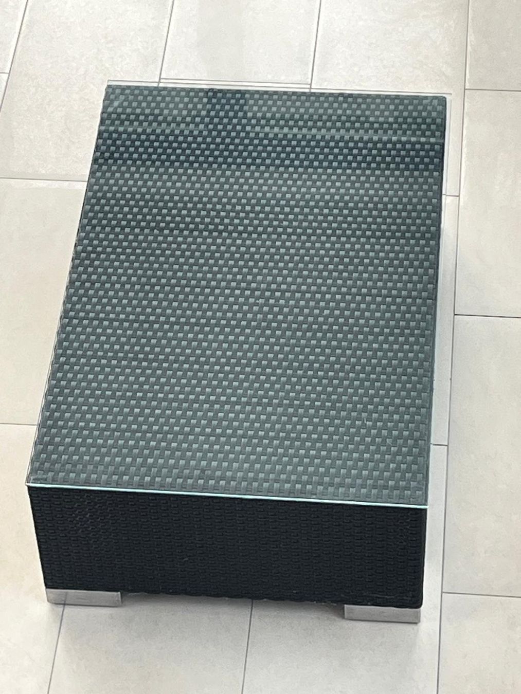 Divani: MBM "Bellini Mocca" Rattan Lounge inklusive Tischchen – Usato da Niederbipp venduto da Wcobra 4
