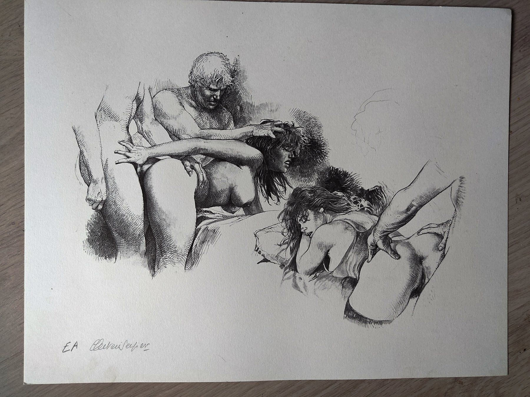 Fumetti: SERPIERI - Offset EROTIQUE - N+S – Usato da LAUSANNE venduto da swof