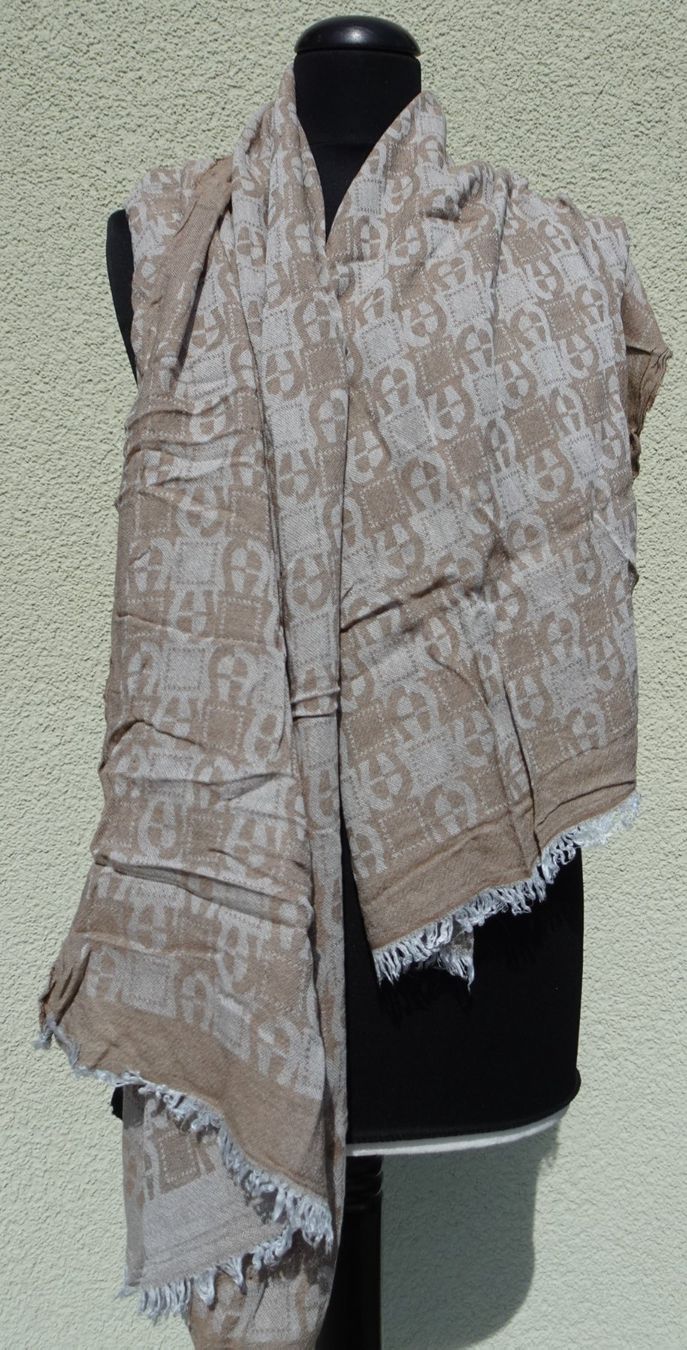 Aigner Foulard & Sciarpe: Aigner Schal beige creme braun – Usato da Winterthur venduto da blumeblau77